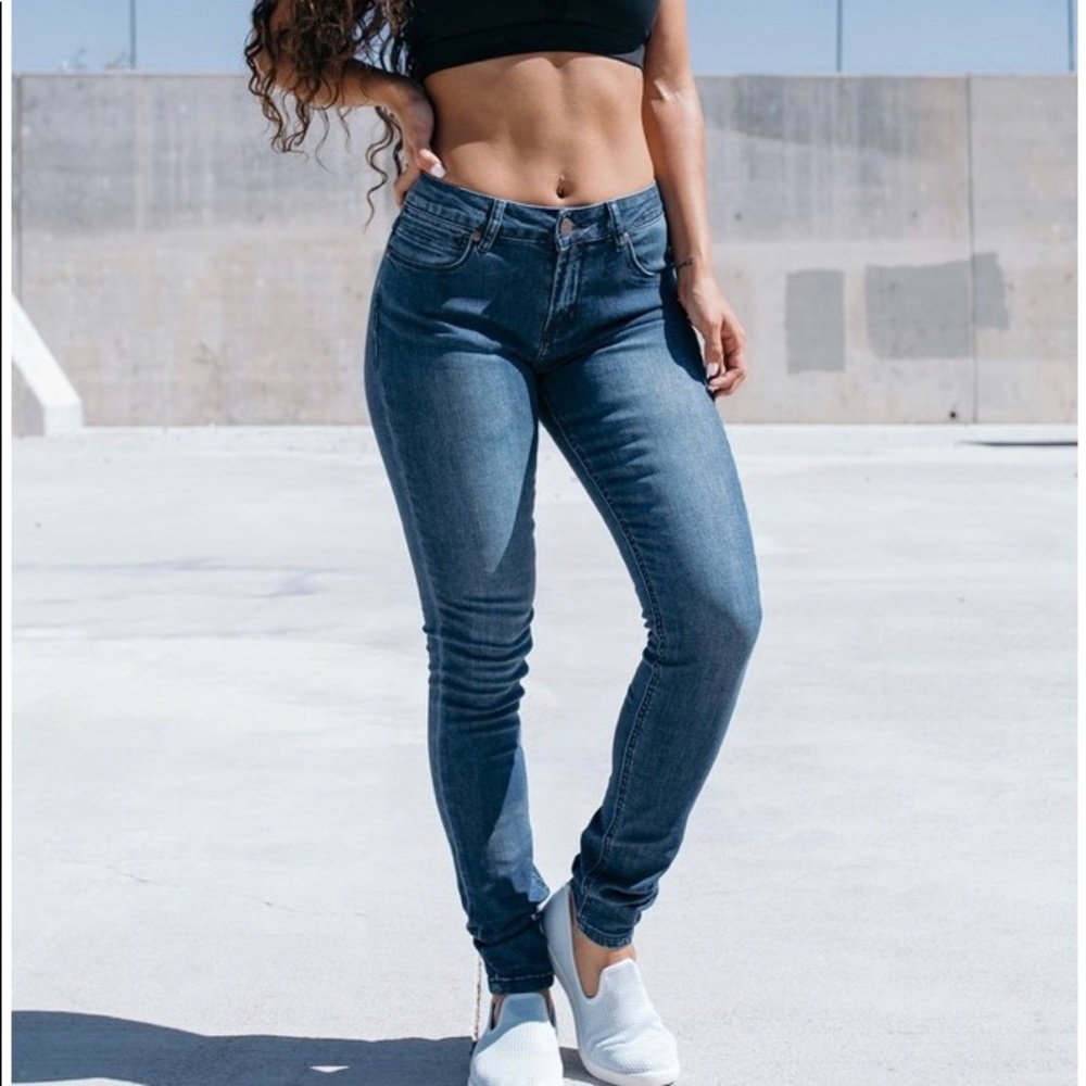 Barbell brand denim skinny jeans (size 31/36)